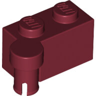 LEGO Dark Red Hinge Brick 1 x 4 Swivel Top 3830 - 6342714