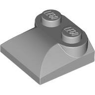 LEGO Light Bluish Gray Slope, Curved 2 x 2 x 2/3 with 2 Studs and Curved Sides 47457 - 4494475