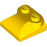 LEGO Yellow Slope, Curved 2 x 2 x 2/3 with 2 Studs and Curved Sides 47457 - 4218699