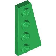 LEGO Green Wedge, Plate 4 x 2 Right 41769 - 4160871