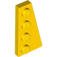 LEGO Yellow Wedge, Plate 4 x 2 Right 41769 - 4160868