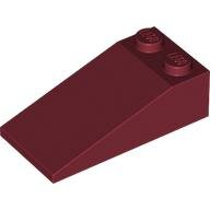 LEGO Dark Red Slope 18 4 x 2 30363 - 4506402