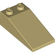 LEGO Tan Slope 18 4 x 2 30363 - 4212560