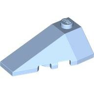 LEGO Bright Light Blue Wedge 4 x 2 Triple Left 43710 - 6438963