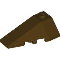 LEGO Dark Brown Wedge 4 x 2 Triple Left 43710 - 6258948