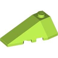 LEGO Lime Wedge 4 x 2 Triple Left 43710 - 4568654