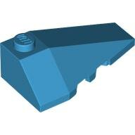 LEGO Dark Azure Wedge 4 x 2 Triple Right 43711 - 6210438