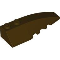 LEGO Dark Brown Wedge 6 x 2 Right 41747 - 6034197