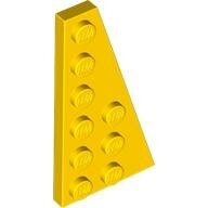 LEGO Yellow Wedge, Plate 6 x 3 Right 54383 - 4527080