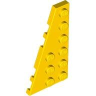 LEGO Yellow Wedge, Plate 6 x 3 Left 54384 - 4527076