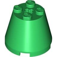 LEGO Green Cone 3 x 3 x 2 6233 - 6212459