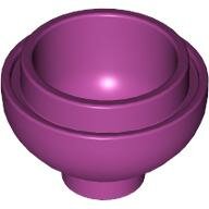 LEGO Magenta Brick, Round 2 x 2 Dome Bottom 15395 - 6120650