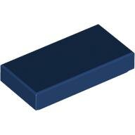 LEGO Dark Blue Tile 1 x 2 3069 - 4205012