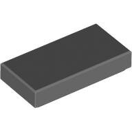 LEGO Dark Bluish Gray Tile 1 x 2 3069 - 4211052