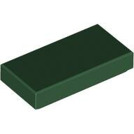 LEGO Dark Green Tile 1 x 2 3069 - 4261150