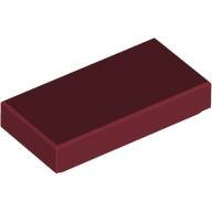 LEGO Dark Red Tile 1 x 2 3069 - 4165783