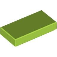 LEGO Lime Tile 1 x 2 3069 - 4500125