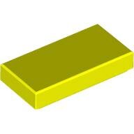 LEGO Neon Yellow Tile 1 x 2 3069 - 6392235