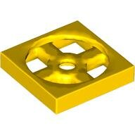 LEGO Yellow Turntable 2 x 2 Plate, Base 3680 - 368024